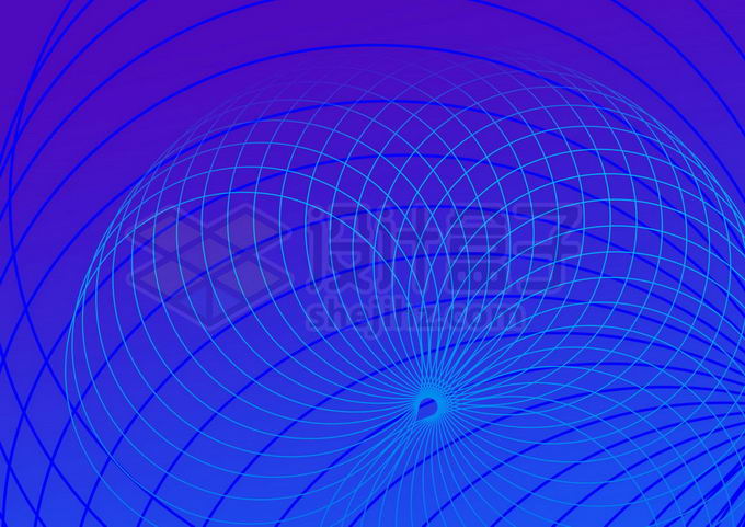 抽象蓝色线条组成的曲线背景图3689479图片素材下载 背景-第1张