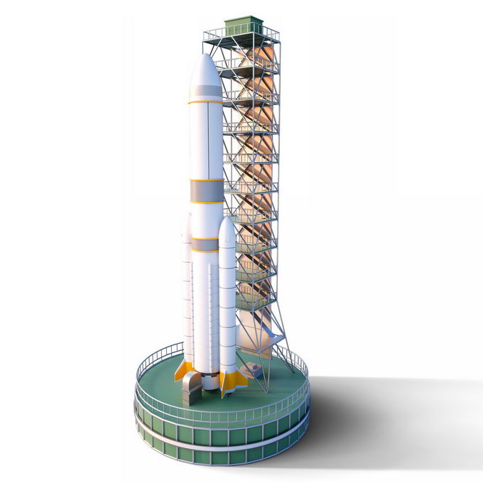 火箭发射塔设计图图片