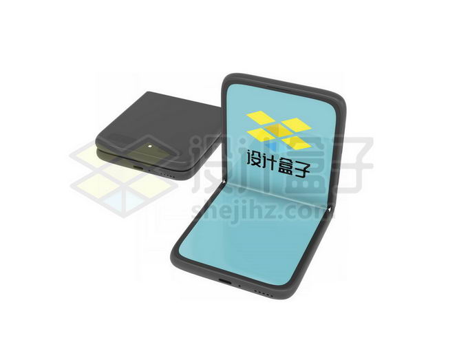 三星折叠手机Galaxy Z Fold3显示屏样机6102556免抠图片素材 IT科技-第1张