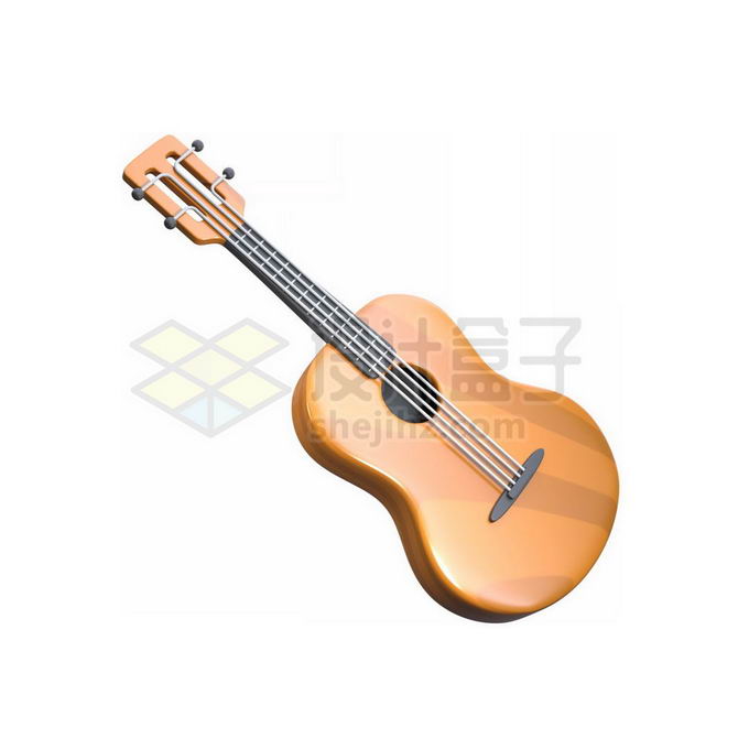 一把吉他乐器3D模型8620974图片免抠素材 休闲娱乐-第1张