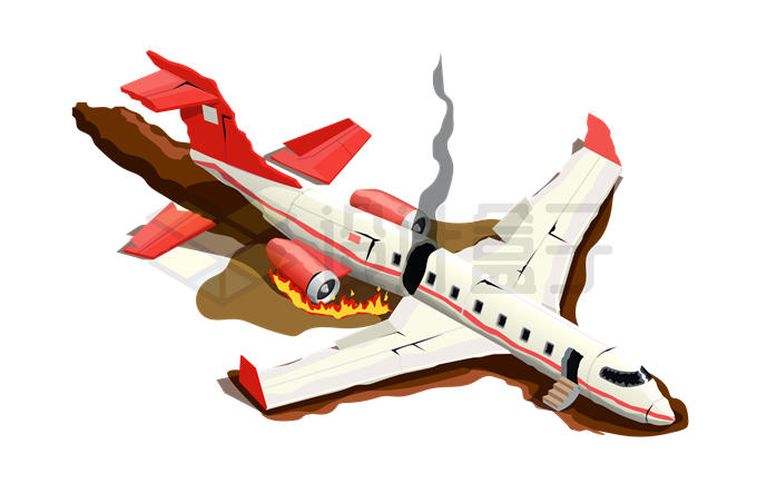 飞机失速动画图片