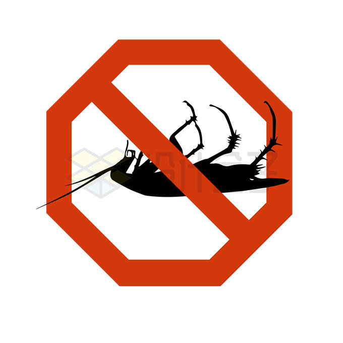 杀虫除蟑螂标志7778773矢量图片免抠素材 标志LOGO-第1张