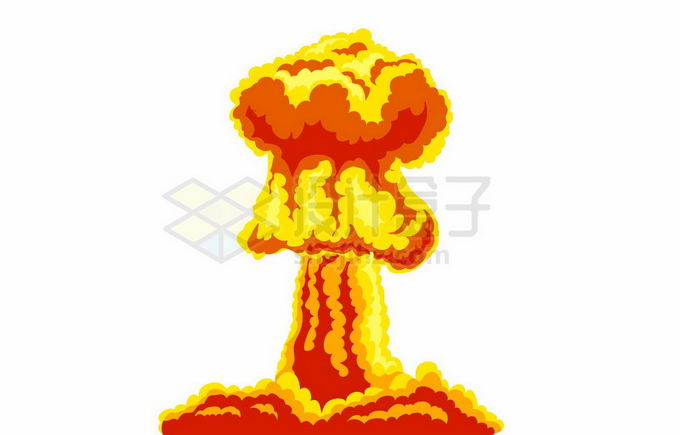 氢弹爆炸简笔画怎么画图片