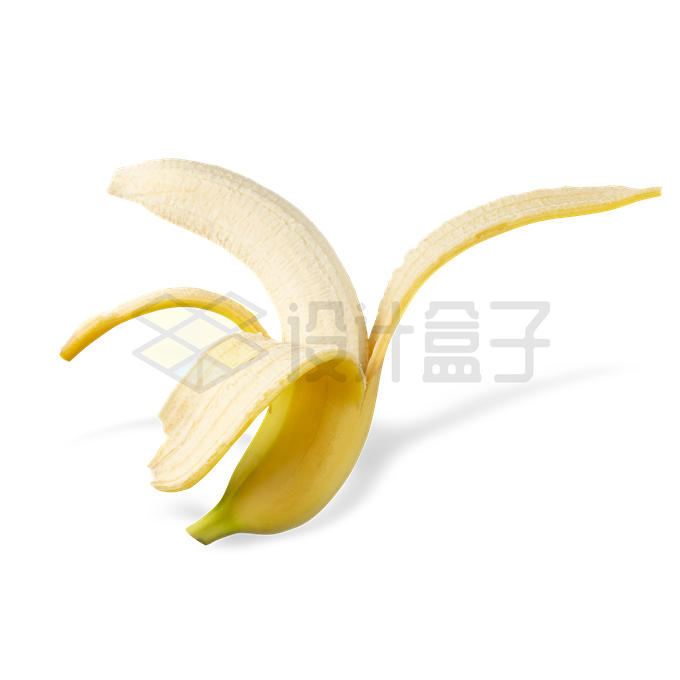 撕开皮的香蕉美味水果3111060PSD免抠图片素材 生活素材-第1张