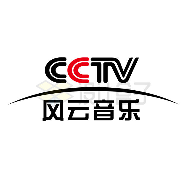 中央电视台CCTV风云音乐频道标志台标AI矢量图+PNG图片 标志LOGO-第1张