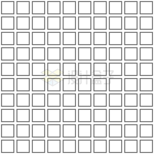 各种正方形组成的背景装饰图8465200矢量图片免抠素材 边框纹理-第1张