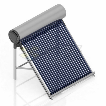 一款太阳能热水器模型6984081图片免抠素材