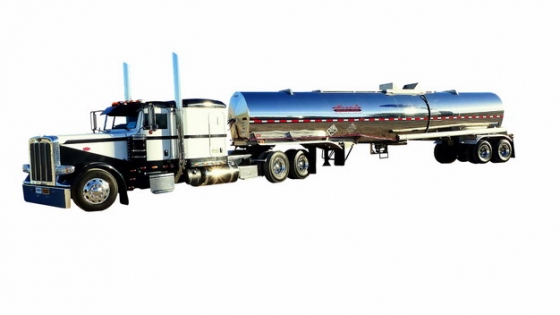 加长型槽罐车油罐车危险品运输卡车特种运输车953534png图片素材