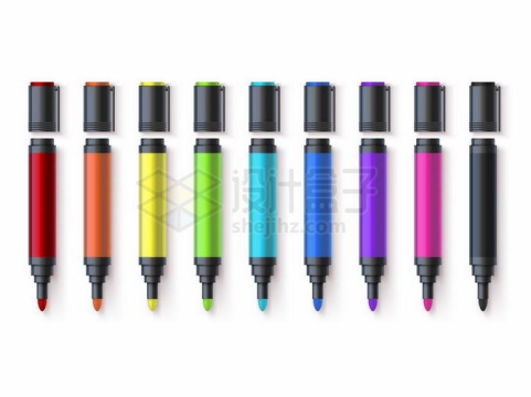 彩色水彩笔儿童画笔9200149矢量图片免抠素材