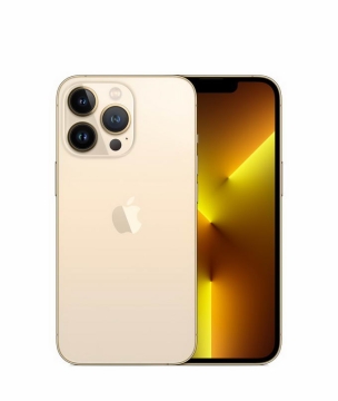 金色iPhone 13 pro max苹果手机正反面5862146png免抠图片素材