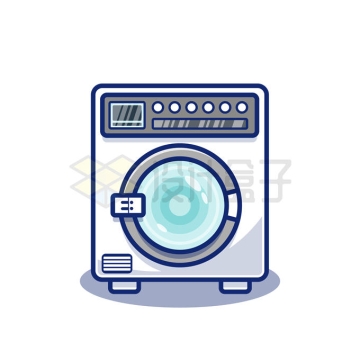 MBE风格卡通洗衣机9513041矢量图片免抠素材