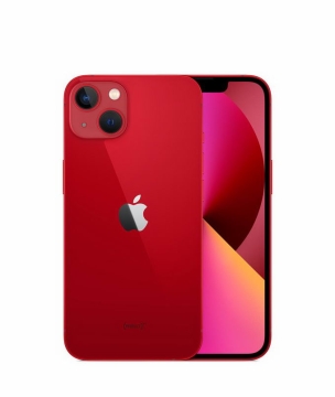 红色iPhone 13苹果手机正反面6440183png免抠图片素材
