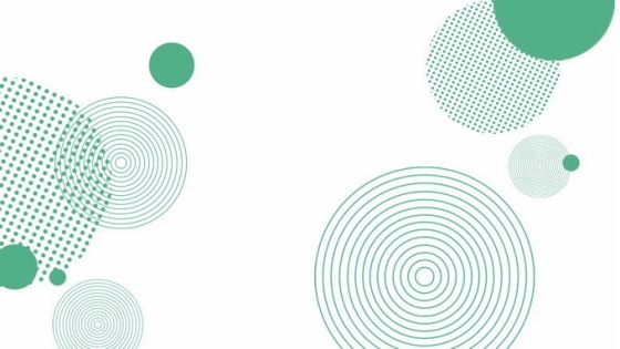 绿色同心圆点阵圆形等孟菲斯风格装饰图案4721123图片素材