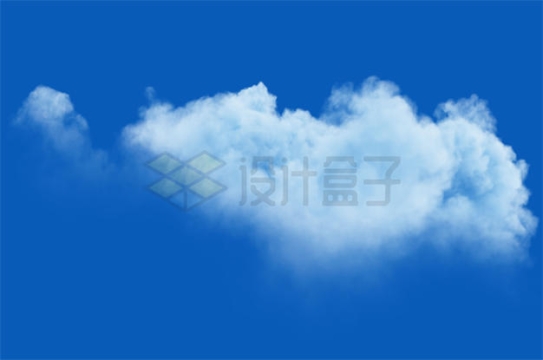 一大朵逼真的云朵白云效果2104672PSD免抠图片素材