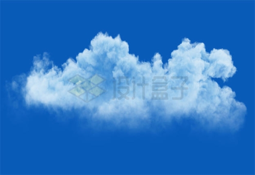 一大朵逼真的云朵乌云白云效果5075242PSD免抠图片素材