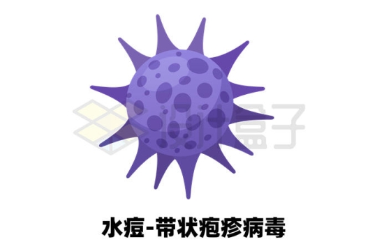 水痘-带状疱疹病毒高度传染性病毒9262911矢量图片免抠素材