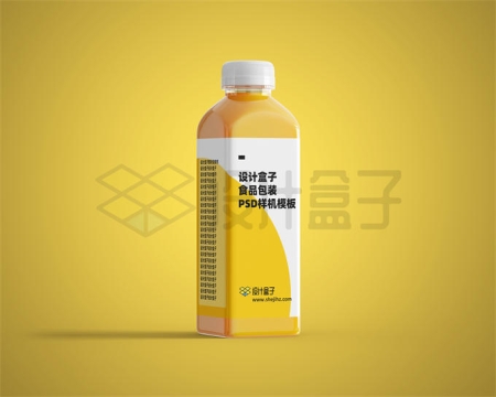 果汁瓶子塑料瓶包装样机模板7292172PSD图片素材