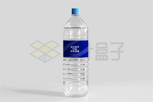 矿泉水纯净水塑料瓶包装样机6232101PSD免抠图片素材