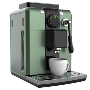 3D立体绿色的咖啡机3676459png图片免抠素材