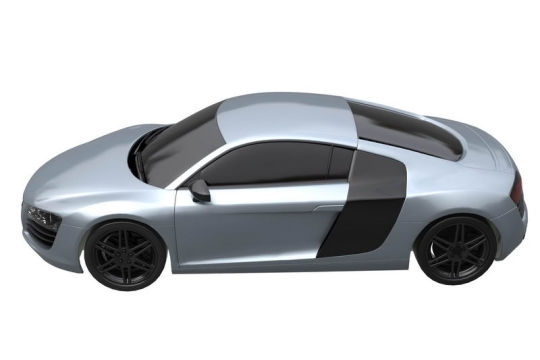 奥迪R8 Coupe超级跑车模型9689539png图片免抠素材