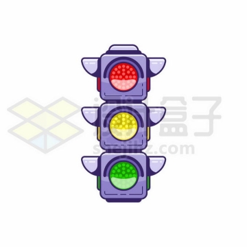 一款红绿灯交通指示灯5297495矢量图片免抠素材免费下载