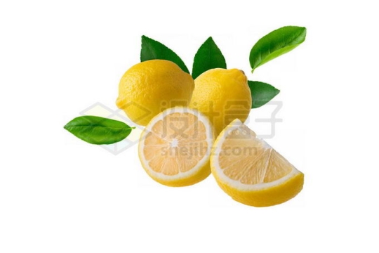 切开的黄柠檬美味水果9608620图片免抠素材