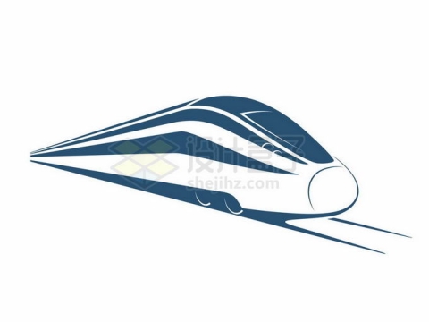 扁平化风格高铁列车插画5580661矢量图片免抠素材