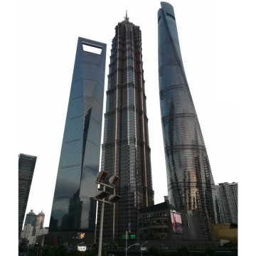 上海环球金融中心金茂大厦上海中心大厦陆家嘴建筑群城市建筑9978110png图片免抠素材