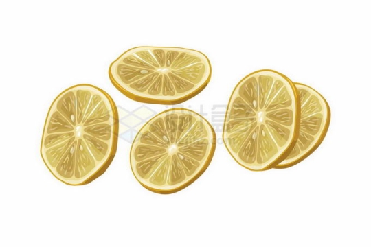 切片晒干的柠檬片水果茶8825520矢量图片免抠素材