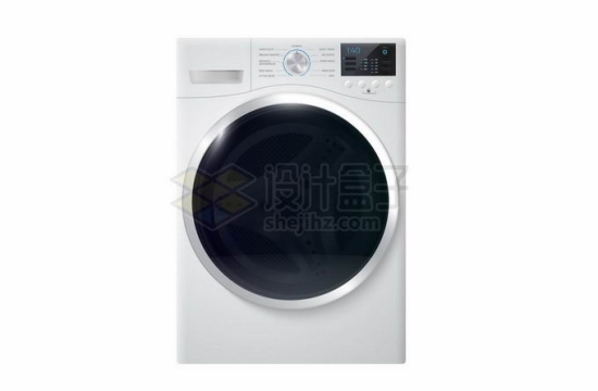 一台全自动洗衣机5785359矢量图片免抠素材