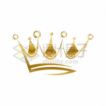 金色皇冠图案png图片素材760440