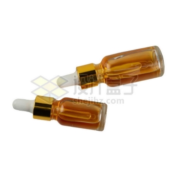 两款棕色玻璃滴管瓶避光分装小瓶精油瓶等化学实验仪器3524239png图片免抠素材