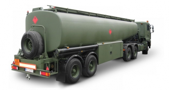 军绿色槽罐车油罐车危险品运输卡车651533png图片素材