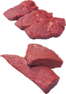 纯瘦肉的牛肉牛扒牛排437223png图片素材