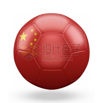 中国足球印有五星红旗的足球6306556免抠图片素材