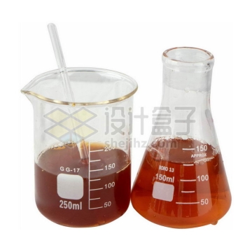 烧杯锥形烧瓶和玻璃棒等化学实验仪器1627664png图片免抠素材
