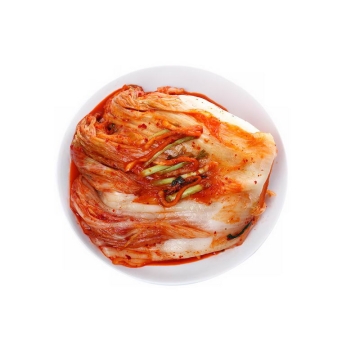 盘子中装着的美味辣白菜朝鲜族韩国泡菜传统美食4944737png免抠图片素材