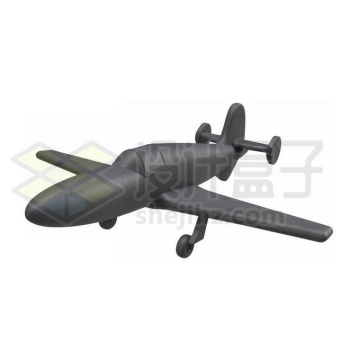 一架飞机3D模型5685663免抠图片素材