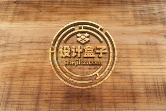 木板上的logo文字雕刻3D立体风格艺术字体样机2757700PSD免抠图片素材