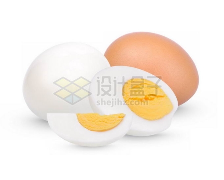 切开的熟鸡蛋美味美食1661381免抠图片素材