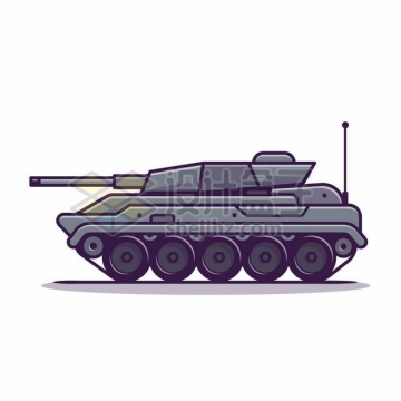 MBE风格卡通坦克5493238png图片免抠素材