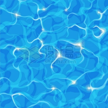 漂亮的蓝色海水效果背景图5311559矢量图片免抠素材