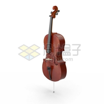 3D立体高清大提琴弦乐器西洋乐器4681109图片免抠素材