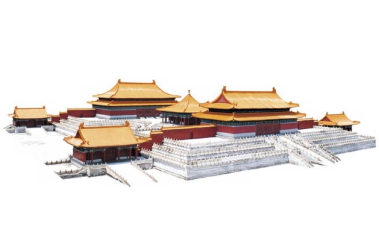 太和殿北京故宫建筑群6694005免抠图片素材