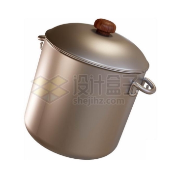 大容量不锈钢汤锅汤桶厨房用品3D模型7012581PSD免抠图片素材