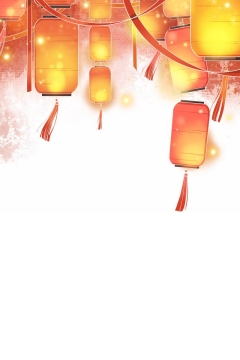头顶发光的中国传统灯笼装饰6219287图片免抠素材
