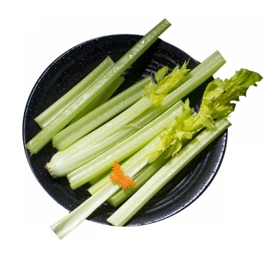 盘子中的芹菜美味蔬菜9597740png图片免抠素材
