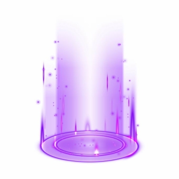 紫色绚丽光圈科幻风格圆圈光斑光点发光效果6090027矢量图片免抠素材