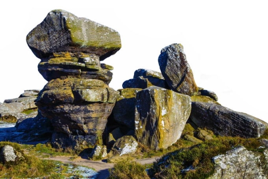 山顶风化的石块巨石风景2517775png免抠图片素材
