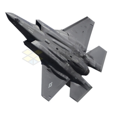 深灰色的F35隐身战斗机腹部底视图1663219png免抠图片素材